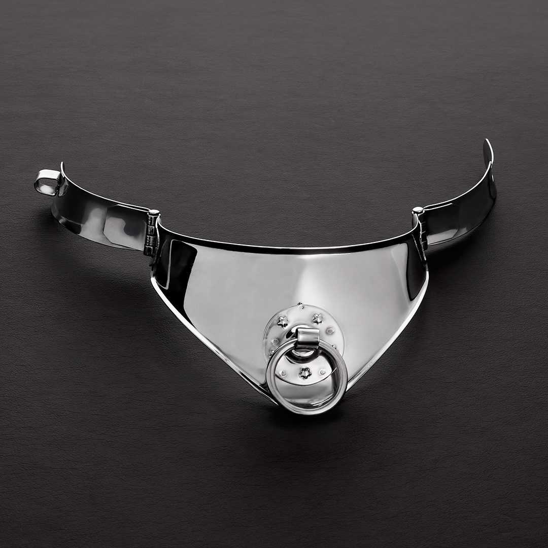 Steel by shots Cleopatra Collar met Ring - 13.5 / 34 cm (8714273783707)