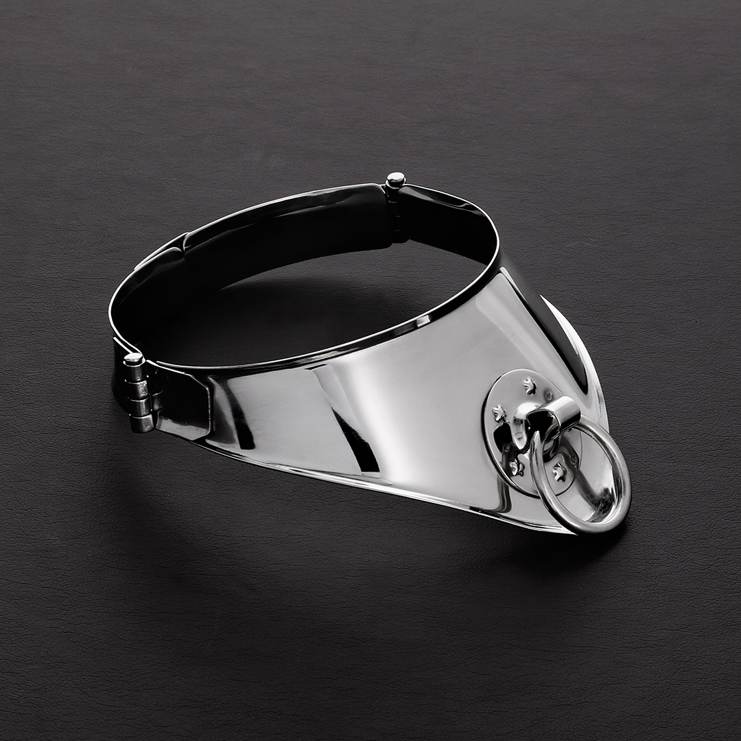 Steel by shots Cleopatra Collar met Ring - 13.5 / 34 cm (8714273783707)