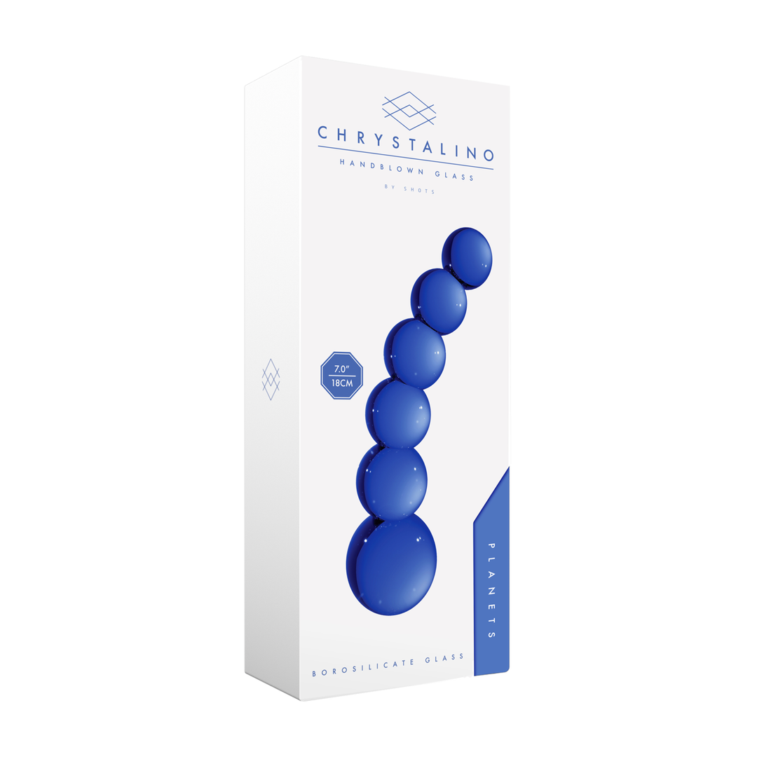 Chrystalino by shots Planeten - Glazen Dildo (8714273923462)