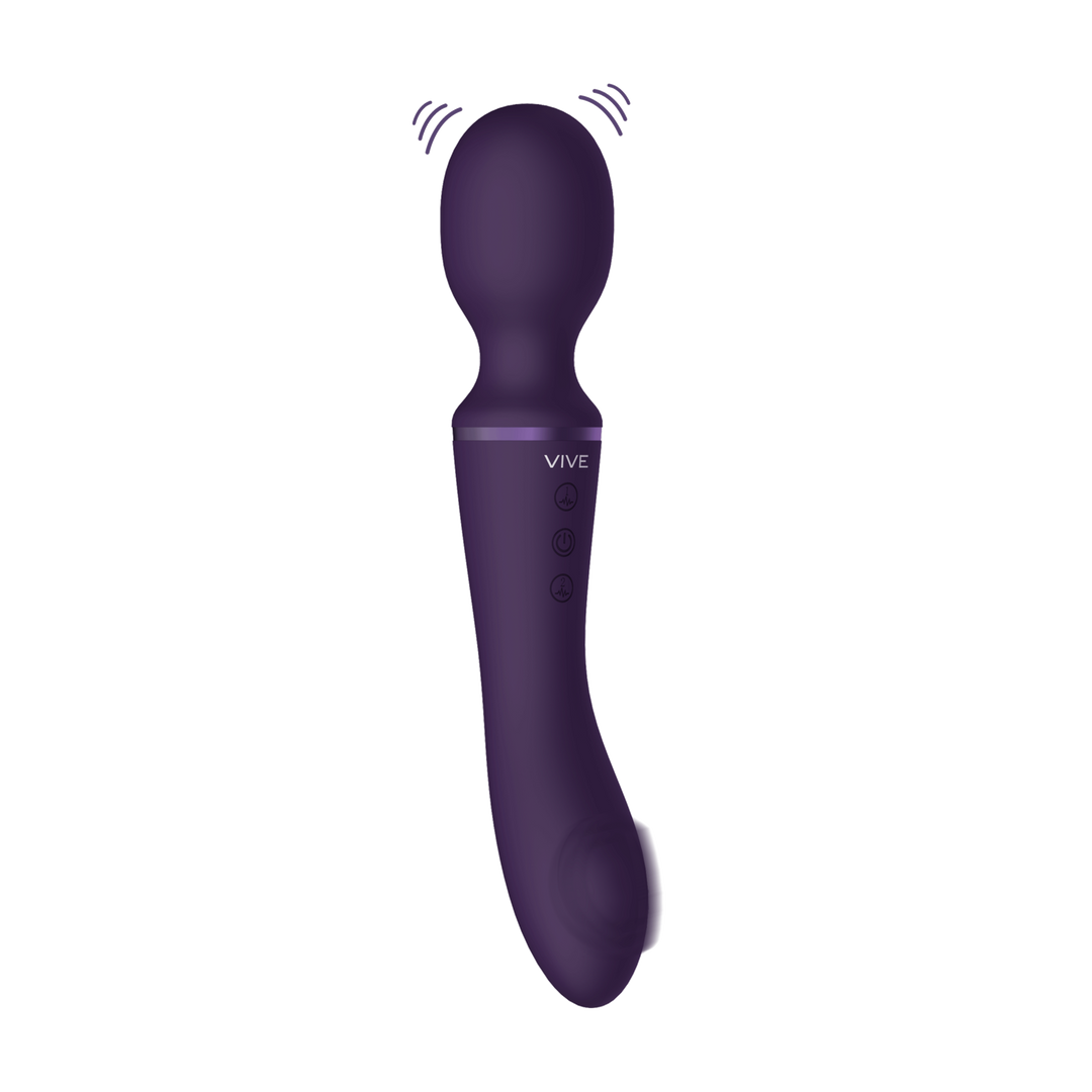 Vive by shots Enora - Wand Vibrator - Paars (8714273522146)