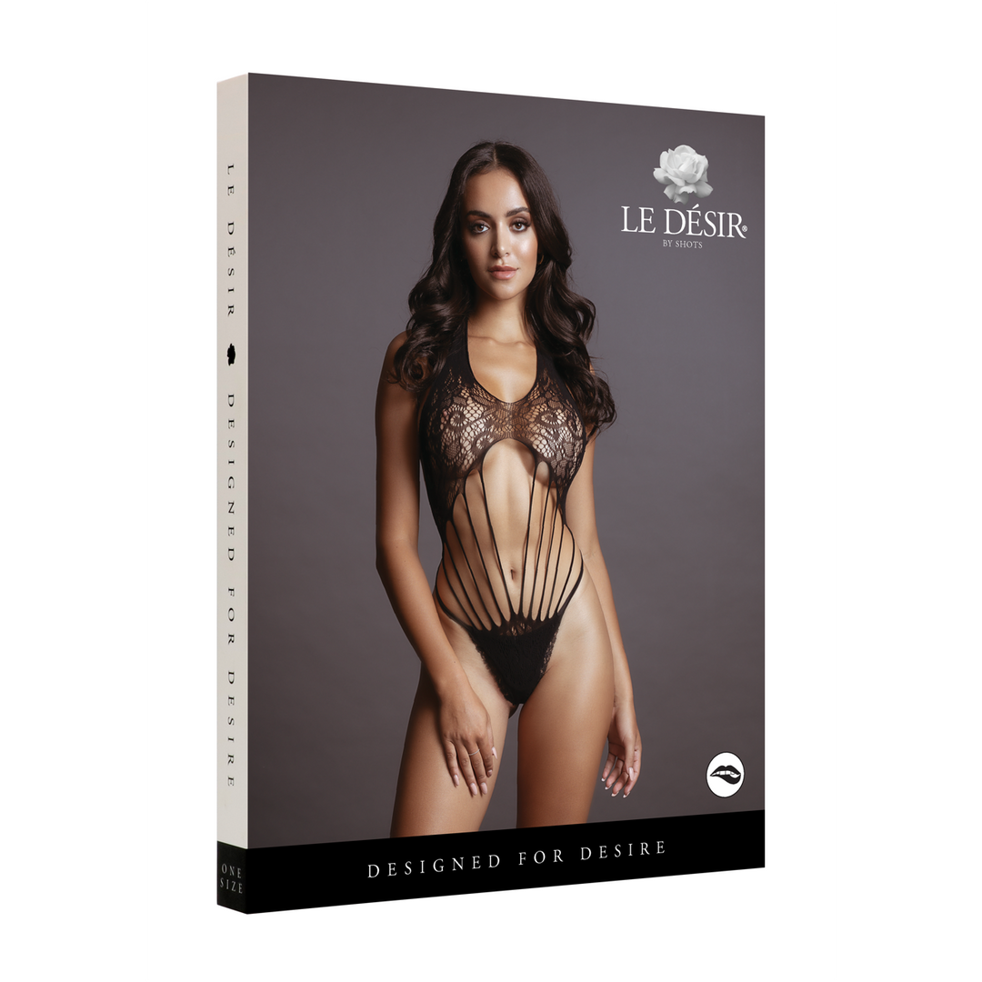Le désir by shots Strappy Lace Teddy - One Size (8714273495464)