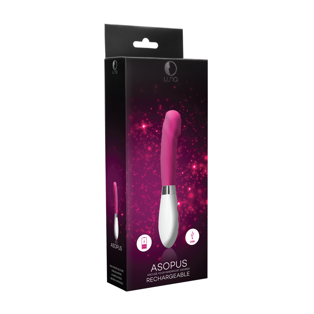 Luna by shots Asopus - Oplaadbare Vibrator - Roze (8714273533500)