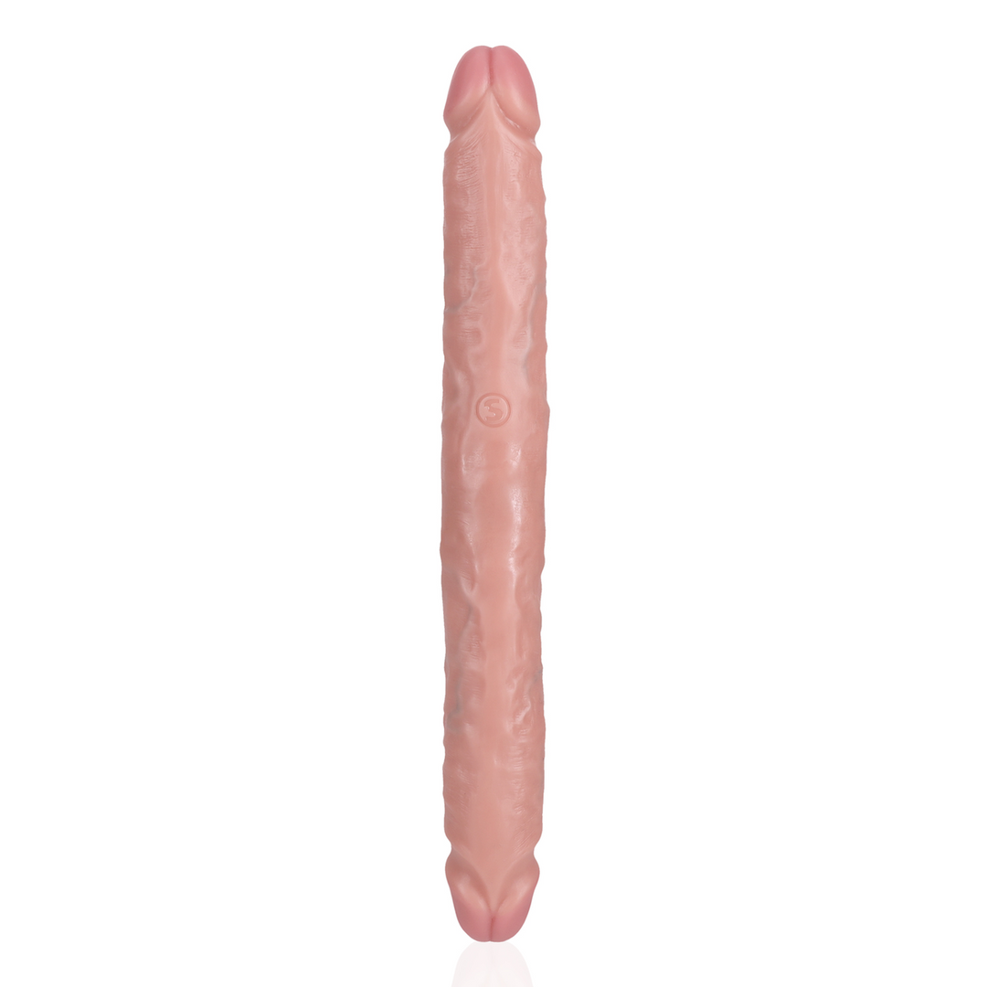 Realrock by shots Slim Double Ended Dong 30,5 cm - Flesh (8714273505828)