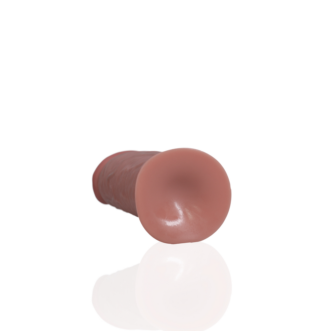 Realrock by shots Extra Dikke Recht zonder Ballen 8 / 20,3 cm - Vlees (8714273505286)