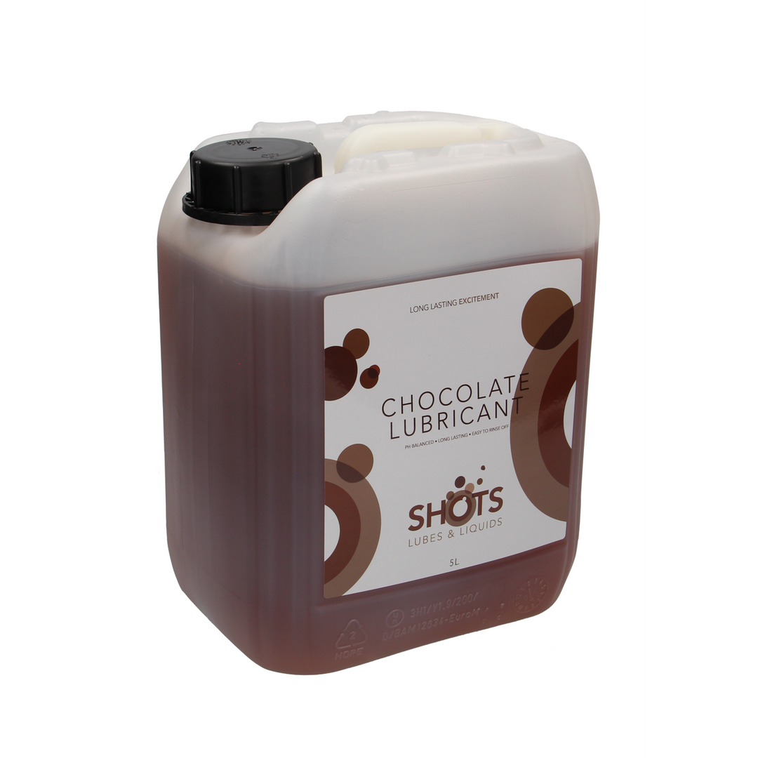 Shots lubes  liquids by shots Smeermiddel - Chocolade - 1,3 gal / 5 l (8714273525369)