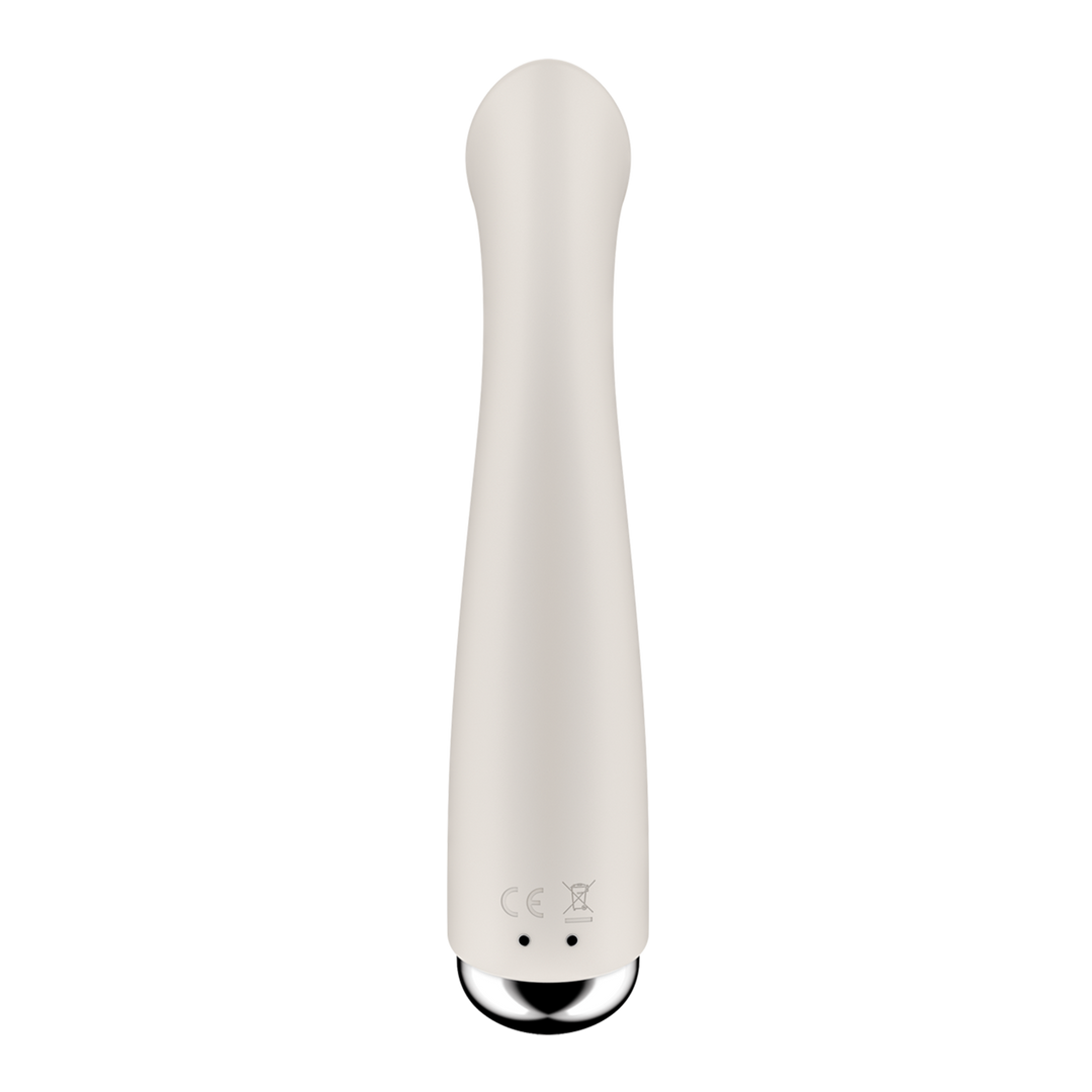 Satisfyer Spinning G-Spot 1 - Rotating G-Spot Vibrator - Beige (4061504048772)
