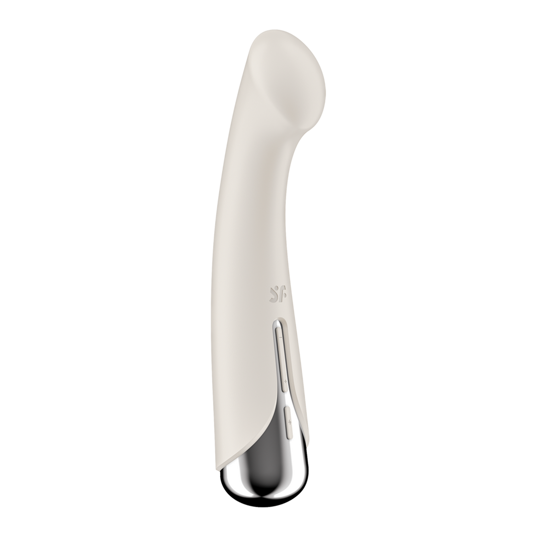Satisfyer Spinning G-Spot 1 - Rotating G-Spot Vibrator - Beige (4061504048772)