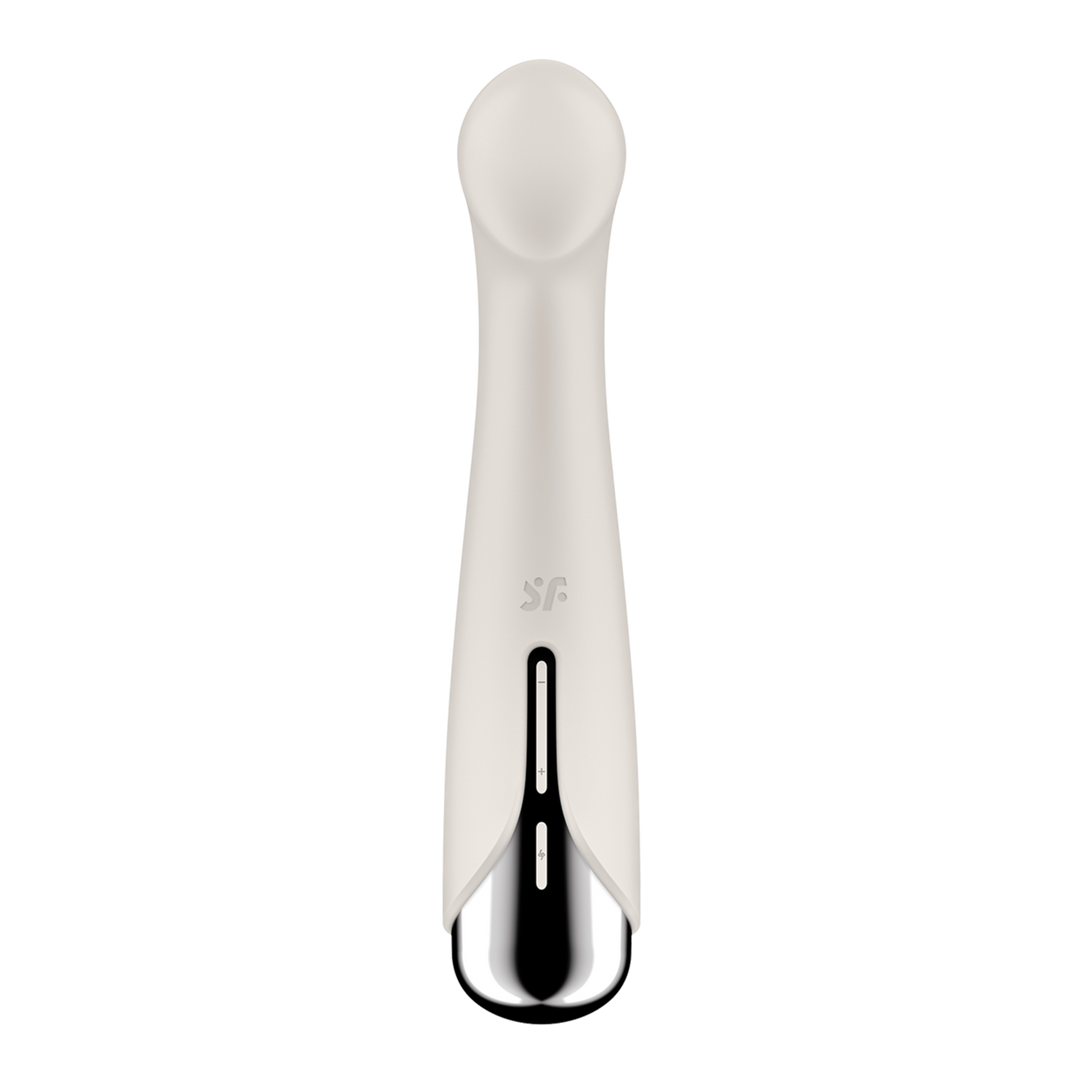 Satisfyer Spinning G-Spot 1 - Rotating G-Spot Vibrator - Beige (4061504048772)