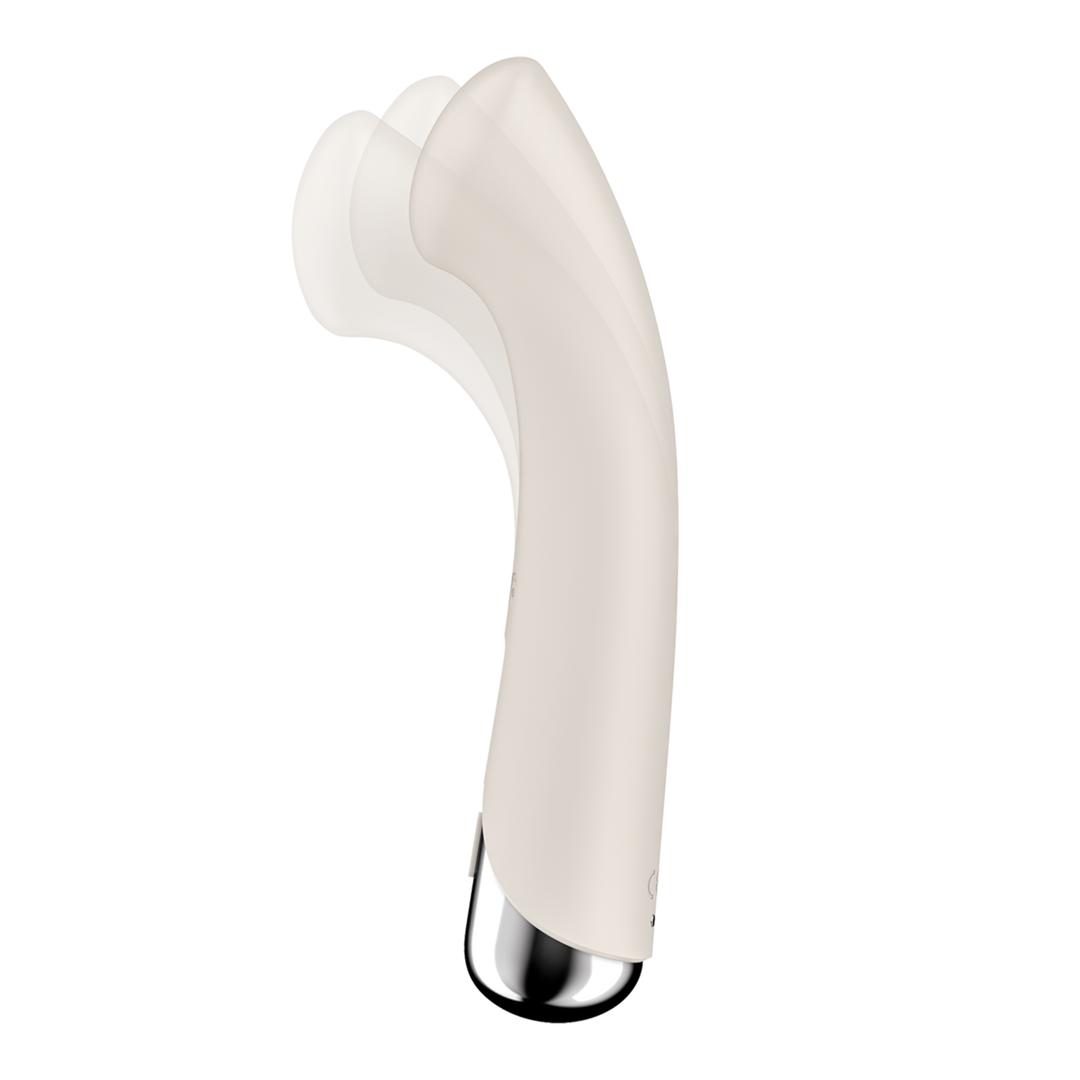 Satisfyer Spinning G-Spot 1 - Rotating G-Spot Vibrator - Beige (4061504048772)