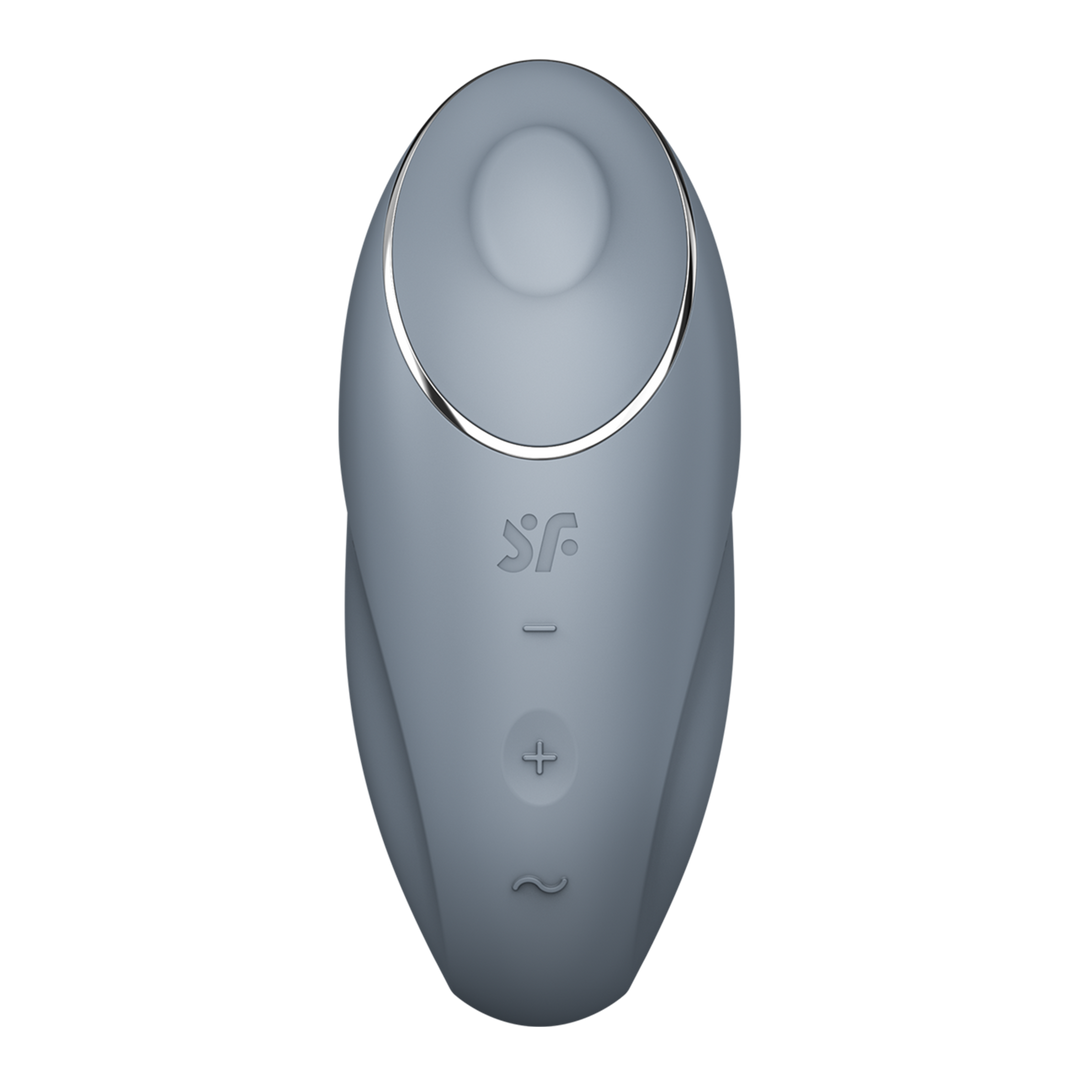 Satisfyer Tap en Climax 1 - Blauwgrijs (4061504046020)