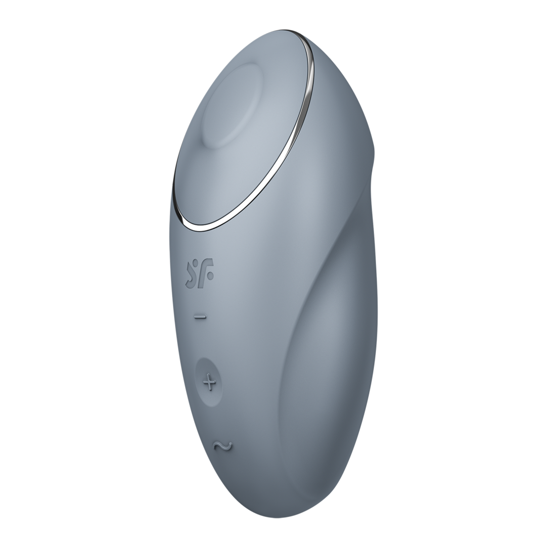 Satisfyer Tap en Climax 1 - Blauwgrijs (4061504046020)