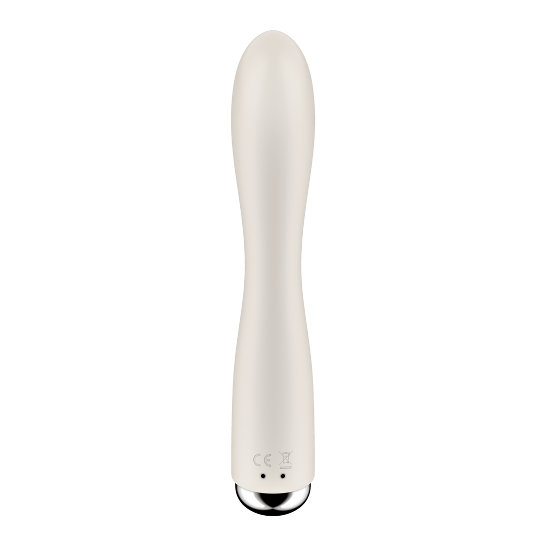 Satisfyer Spinning Rabbit 1 - Rotating Rabbit Vibrator - Beige (4061504048741)