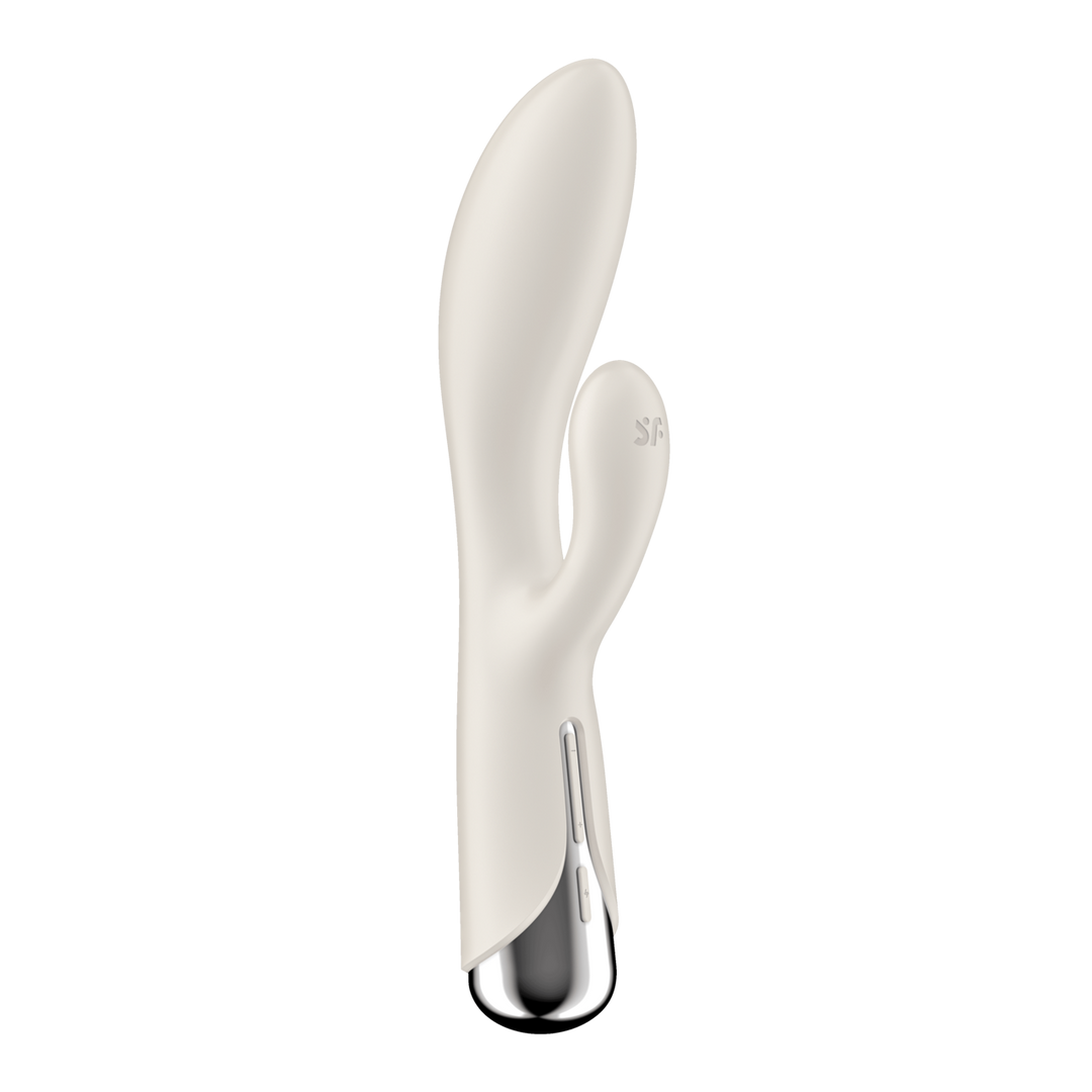 Satisfyer Spinning Rabbit 1 - Rotating Rabbit Vibrator - Beige (4061504048741)