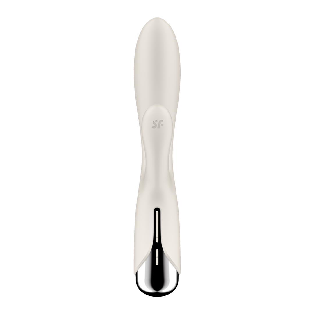 Satisfyer Spinning Rabbit 1 - Rotating Rabbit Vibrator - Beige (4061504048741)