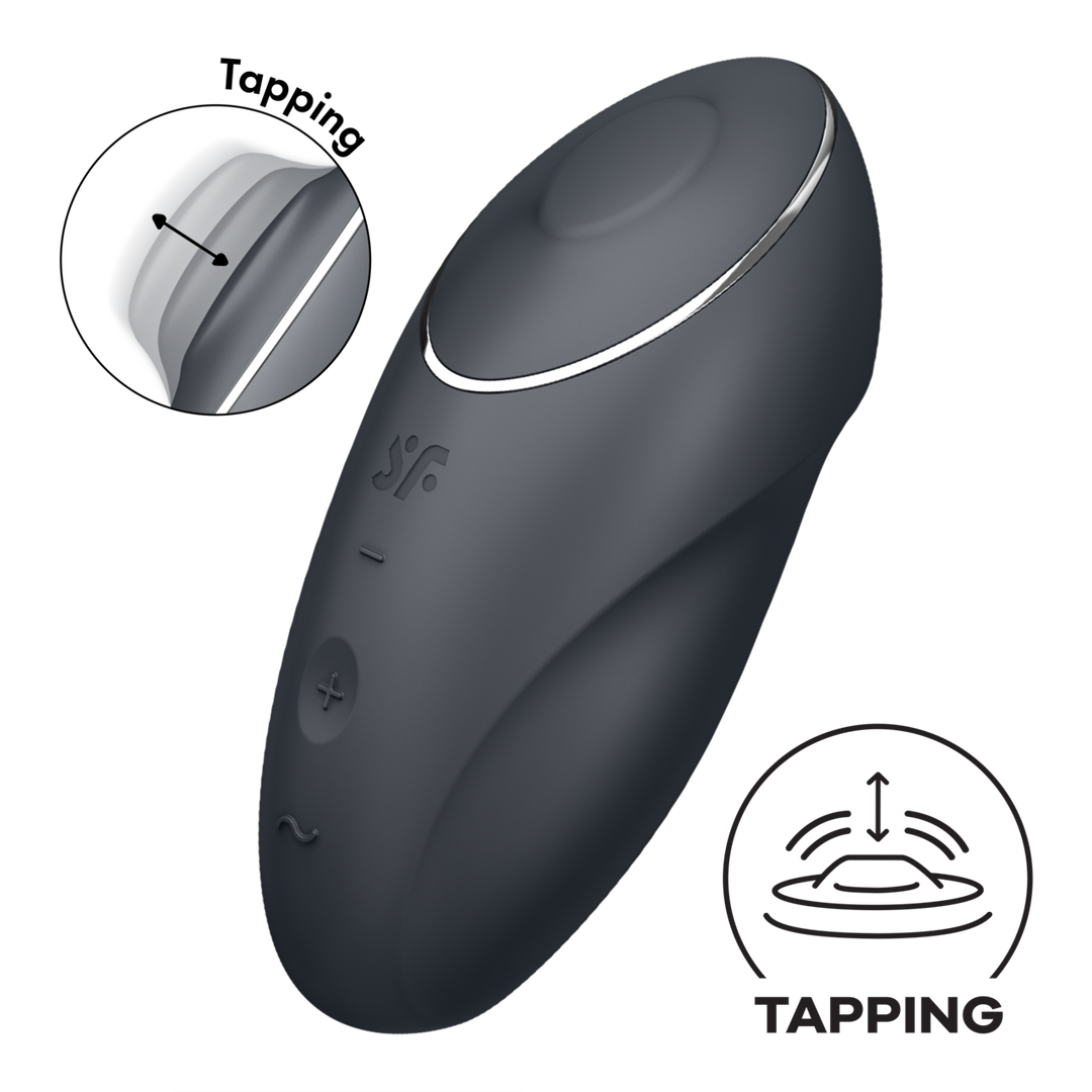 Satisfyer Tap en Climax 1 - Grijs (4061504046013)