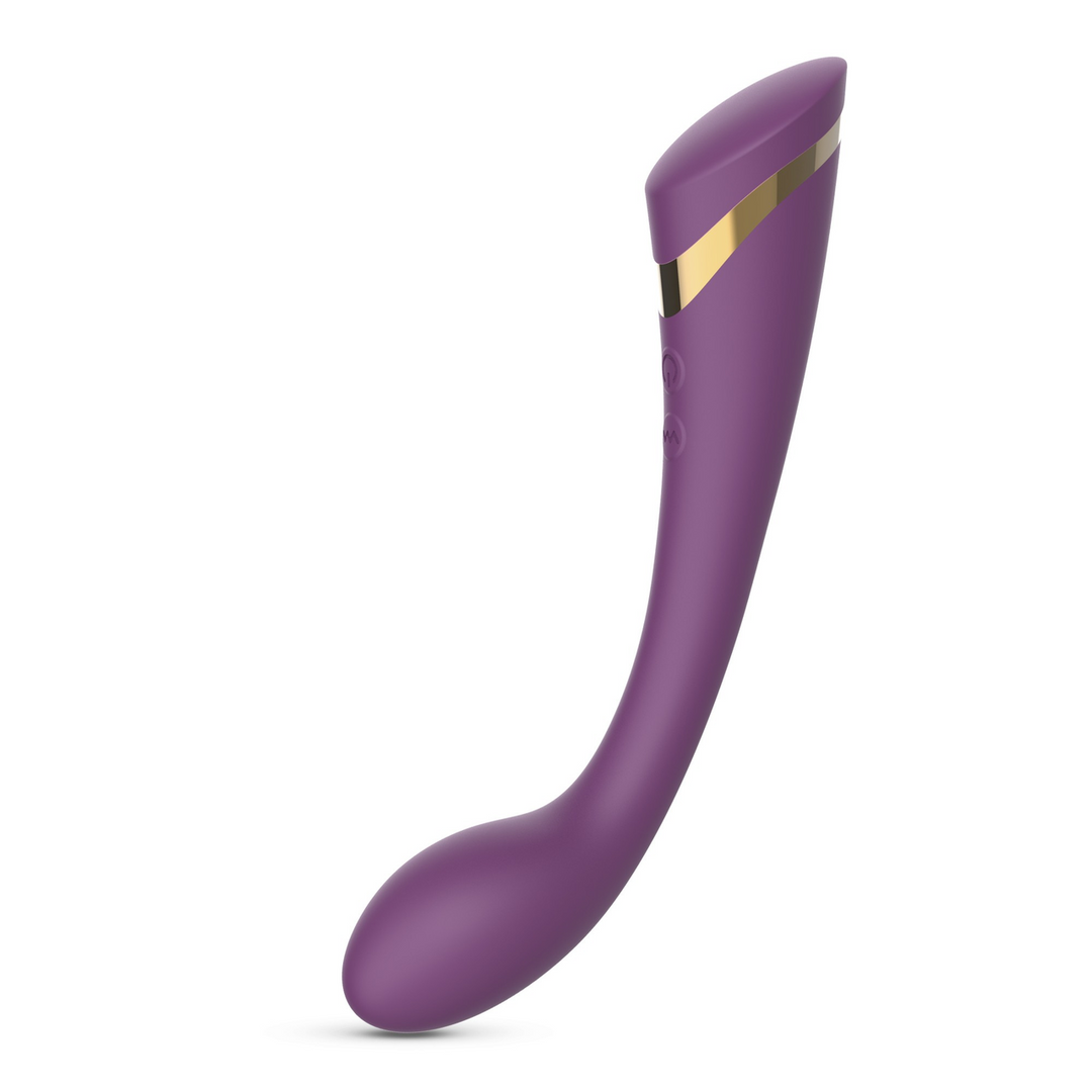 Crushious Midas - Buigbare G-Spot Stimulator - Paars (7403254160880)