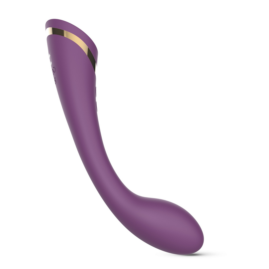 Crushious Midas - Buigbare G-Spot Stimulator - Paars (7403254160880)