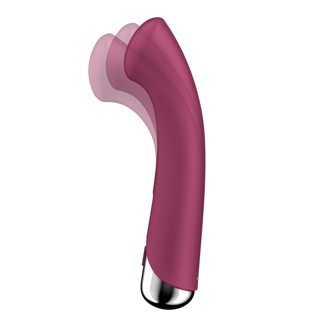 Satisfyer Spinning G-Spot 1 - Roterende G-Spot Vibrator - Rood (4061504048758)