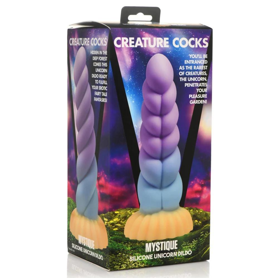Xr brands Siliconen Eenhoorn Dildo (848518049056)