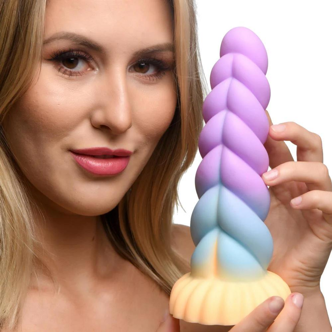 Xr brands Siliconen Eenhoorn Dildo (848518049056)