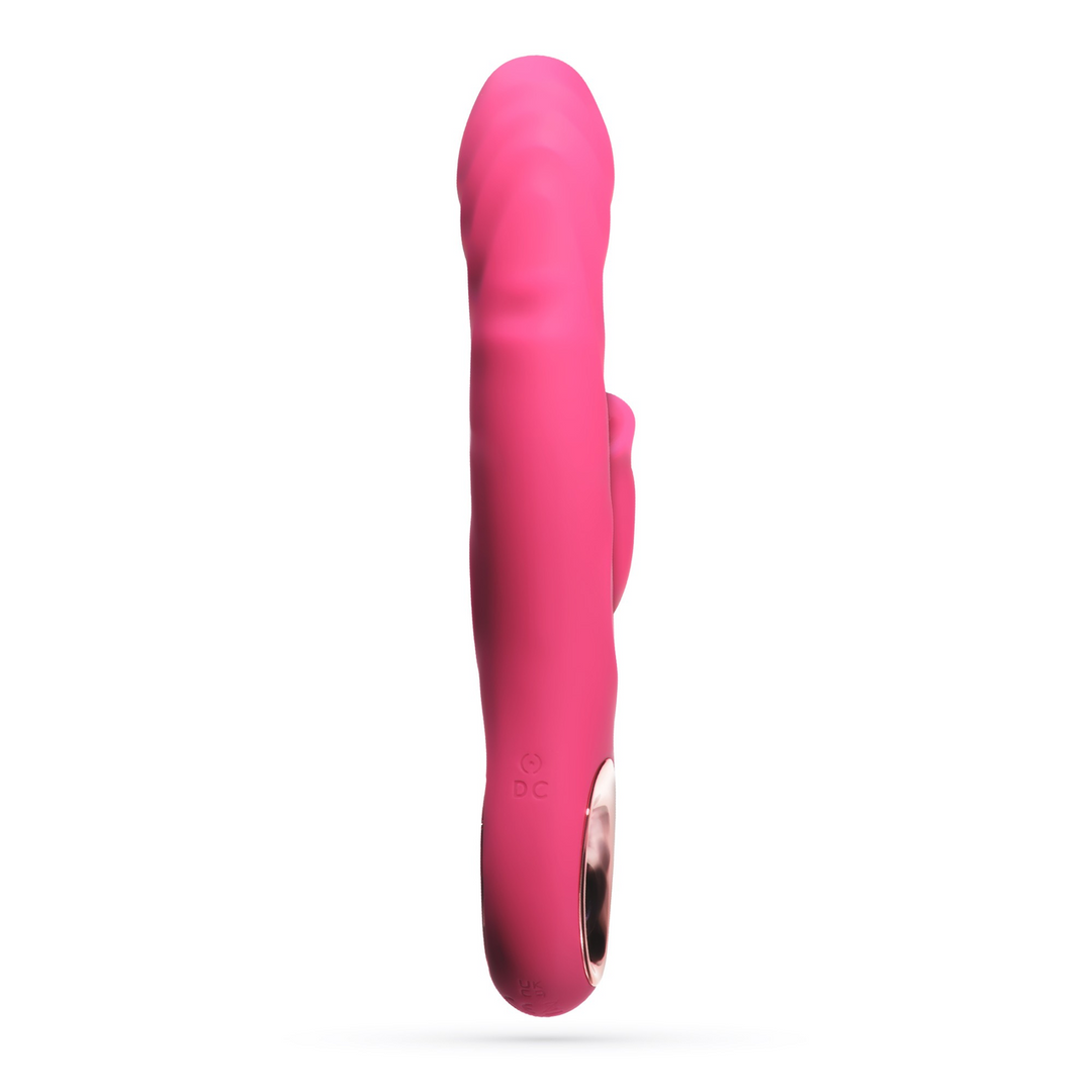 Crushious Mirenca - Wiggle Rabbit Vibrator - Roze (7403254160927)