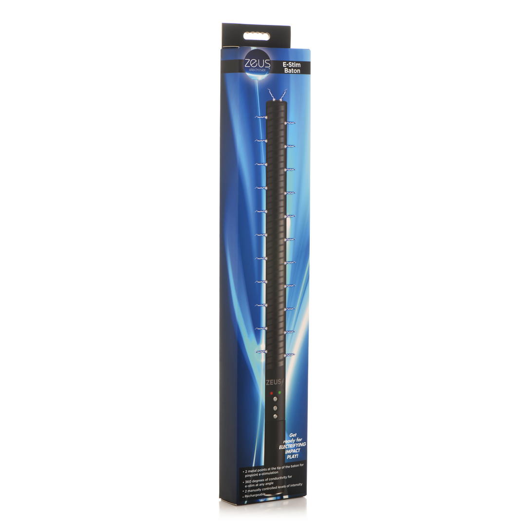 Xr brands E-Stim Baton - Zwart (848518051691)