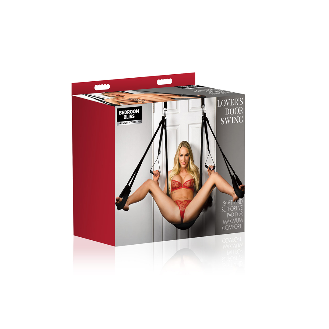 Xr brands Lover's Door Swing - Zwart (848518051783)