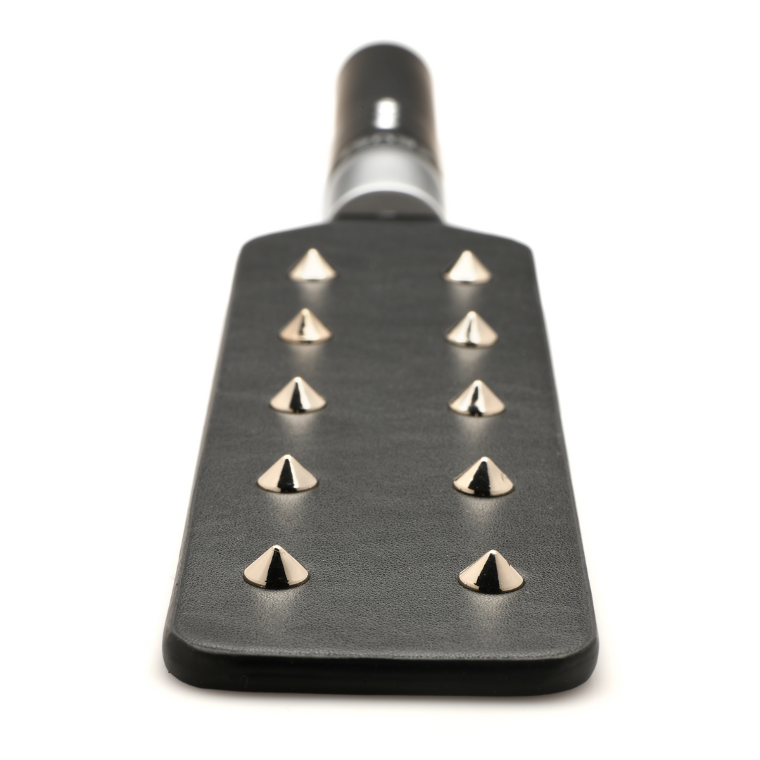 Xr brands E-Stim Spiked Paddle - Zwart (848518051684)