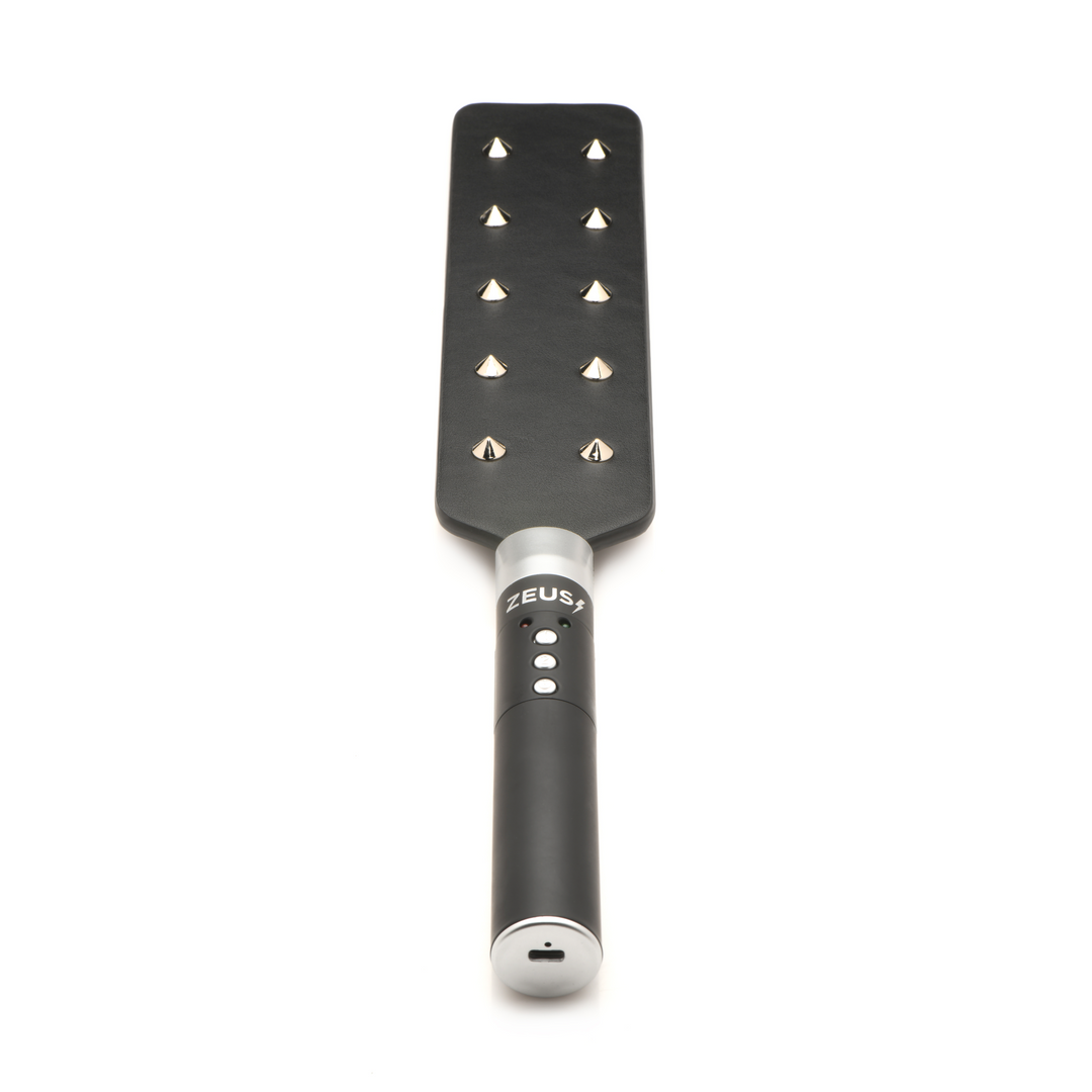 Xr brands E-Stim Spiked Paddle - Zwart (848518051684)