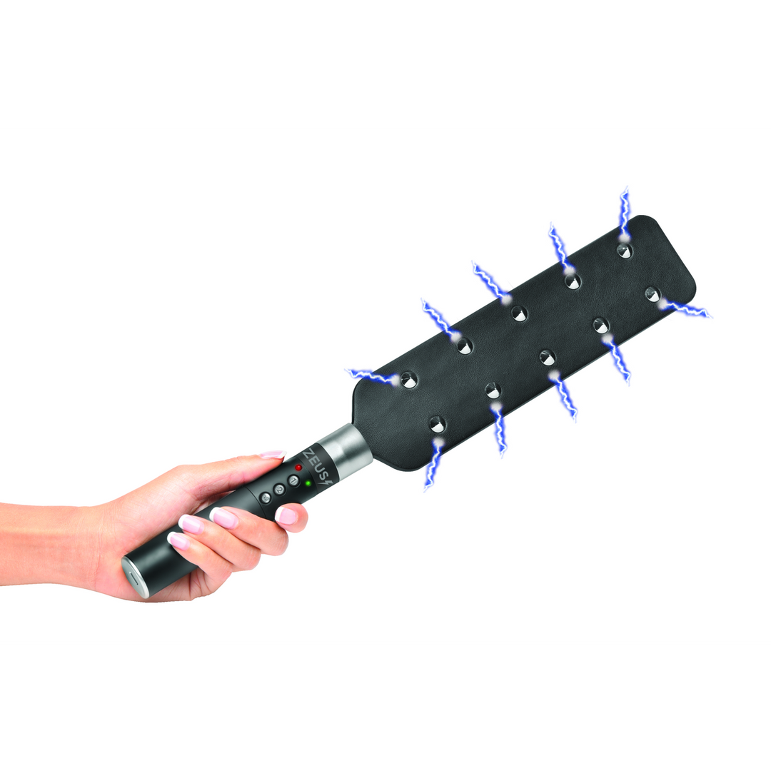 Xr brands E-Stim Spiked Paddle - Zwart (848518051684)