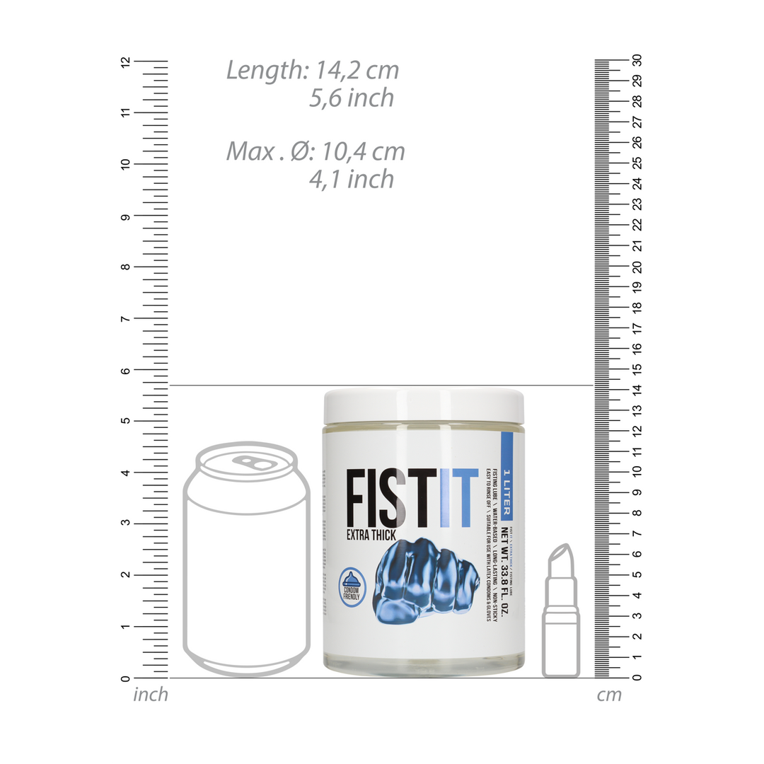 Fist it by shots Extra Dikke Glijmiddel - 33,8 fl oz / 1000 ml (8714273301956)