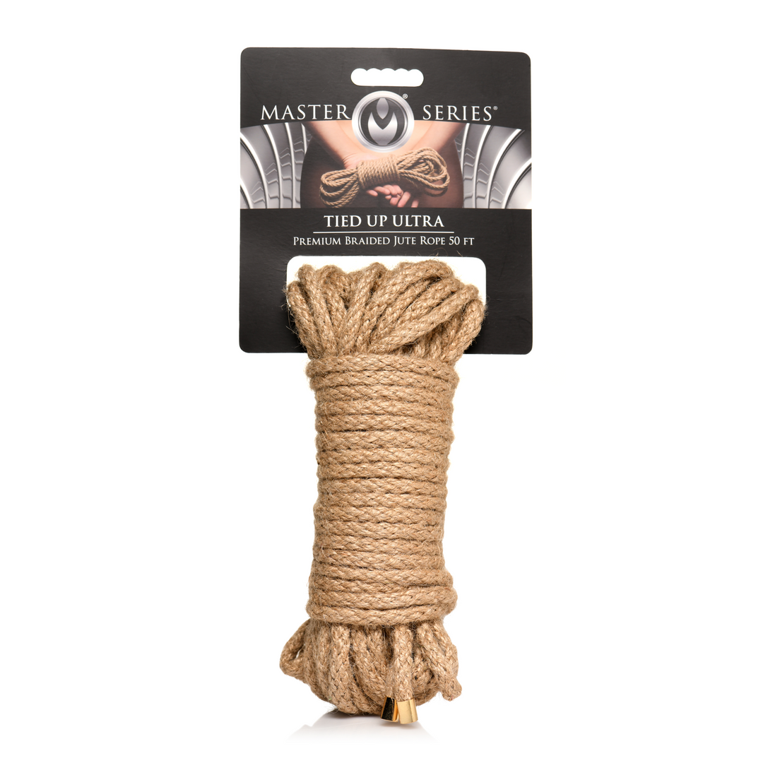 Xr brands Premium Gevlochten Jute Touw (848518053343)