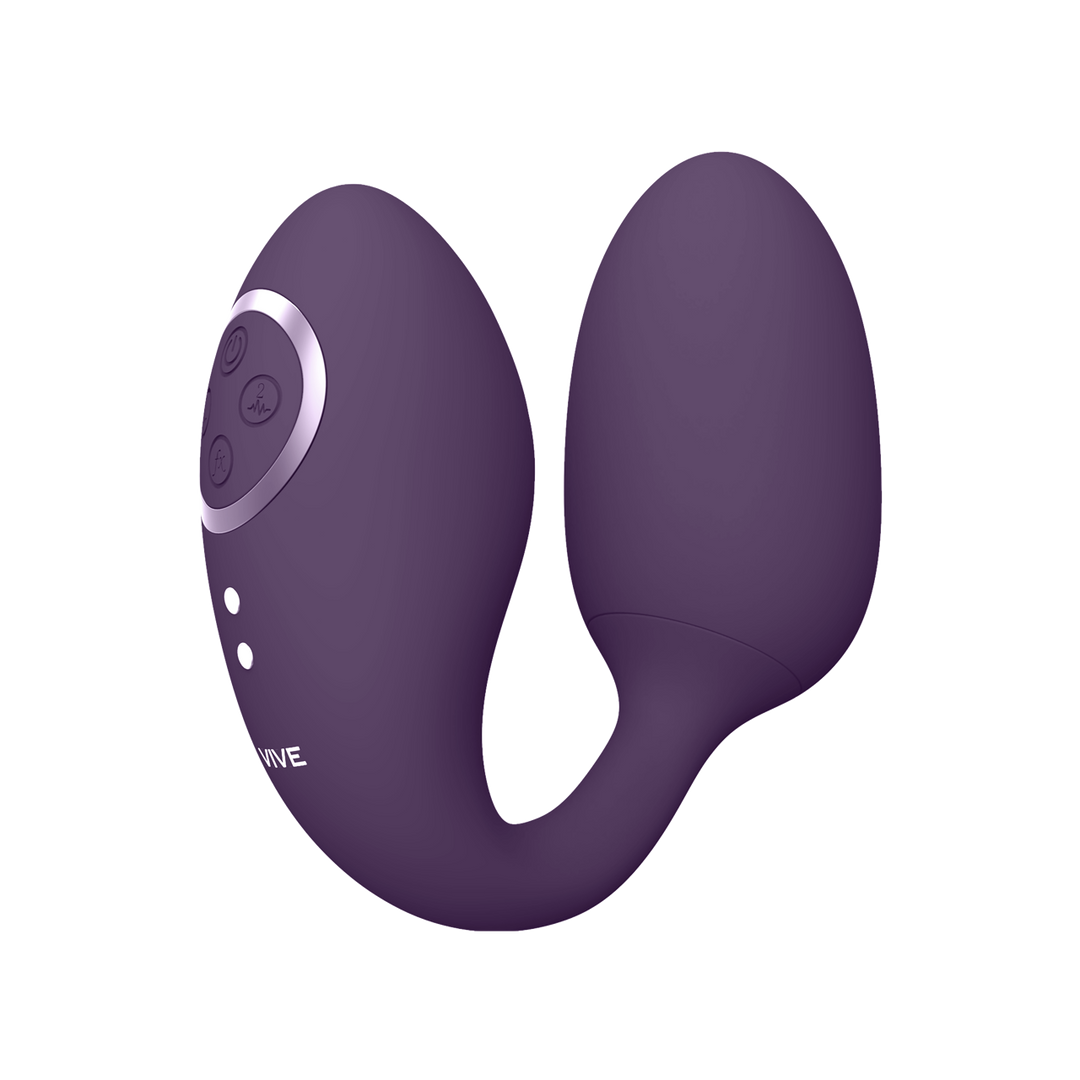 Vive by shots Aika - Pulse Wave  Vibrating Love Egg - Paars (7423522537534)