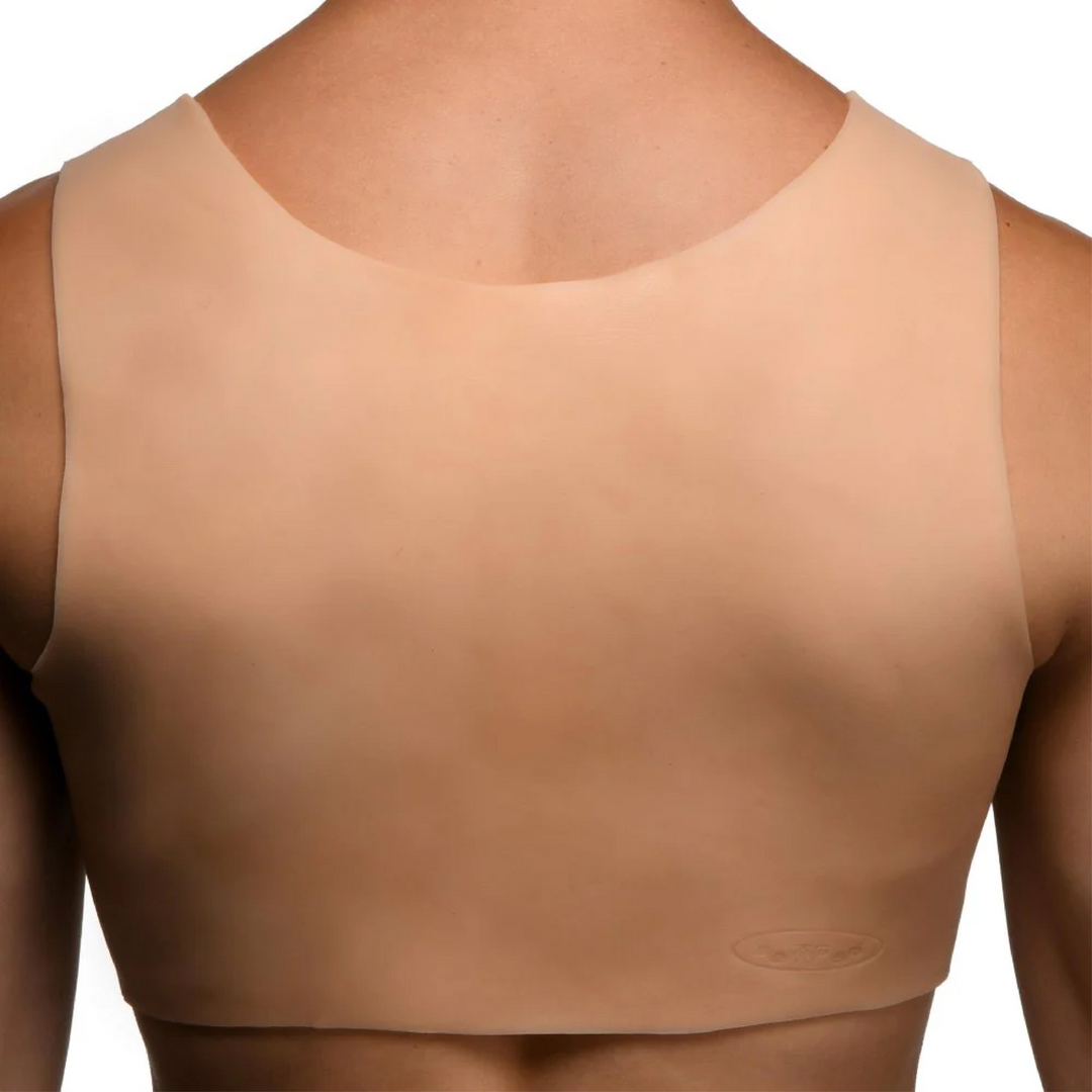 Xr brands Perky Pair D-Cup Siliconen Borsten - Vlees (848518049193)
