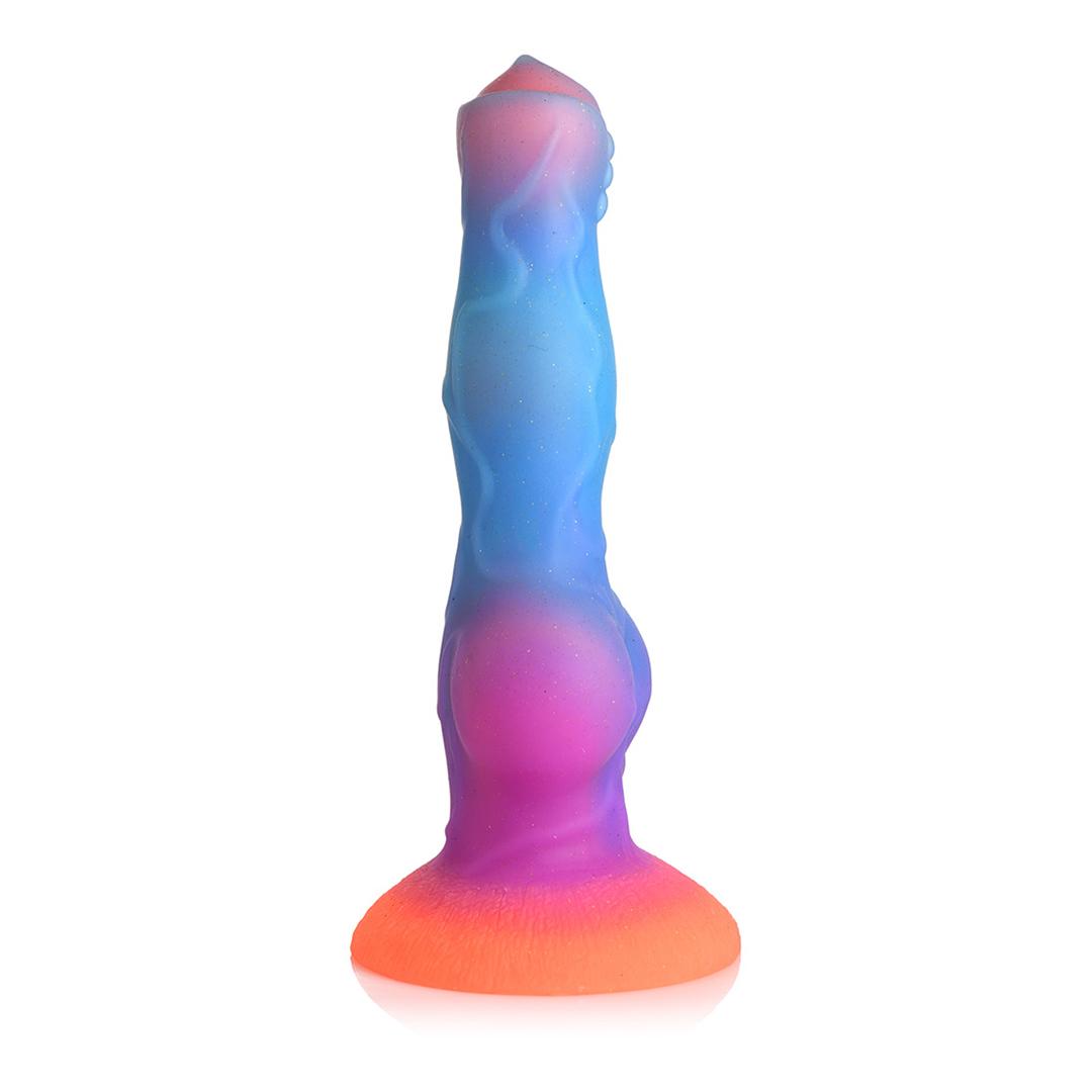 Xr brands Ruimte Cock - Glow in the Dark - Silicone Alien Dildo (848518051400)