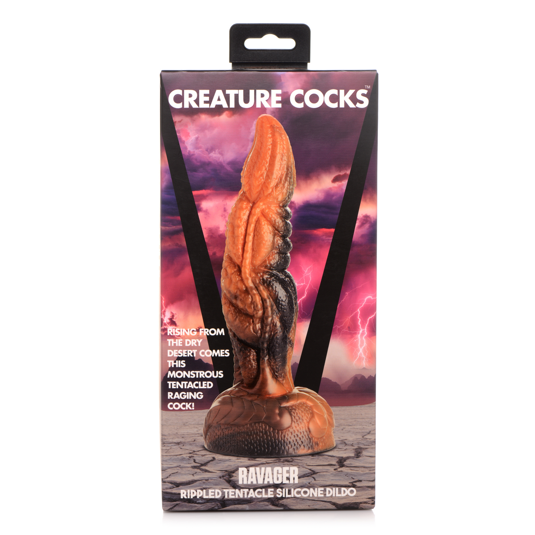 Xr brands Ravager - Golfende Tentakel Silicone Dildo (848518046703)