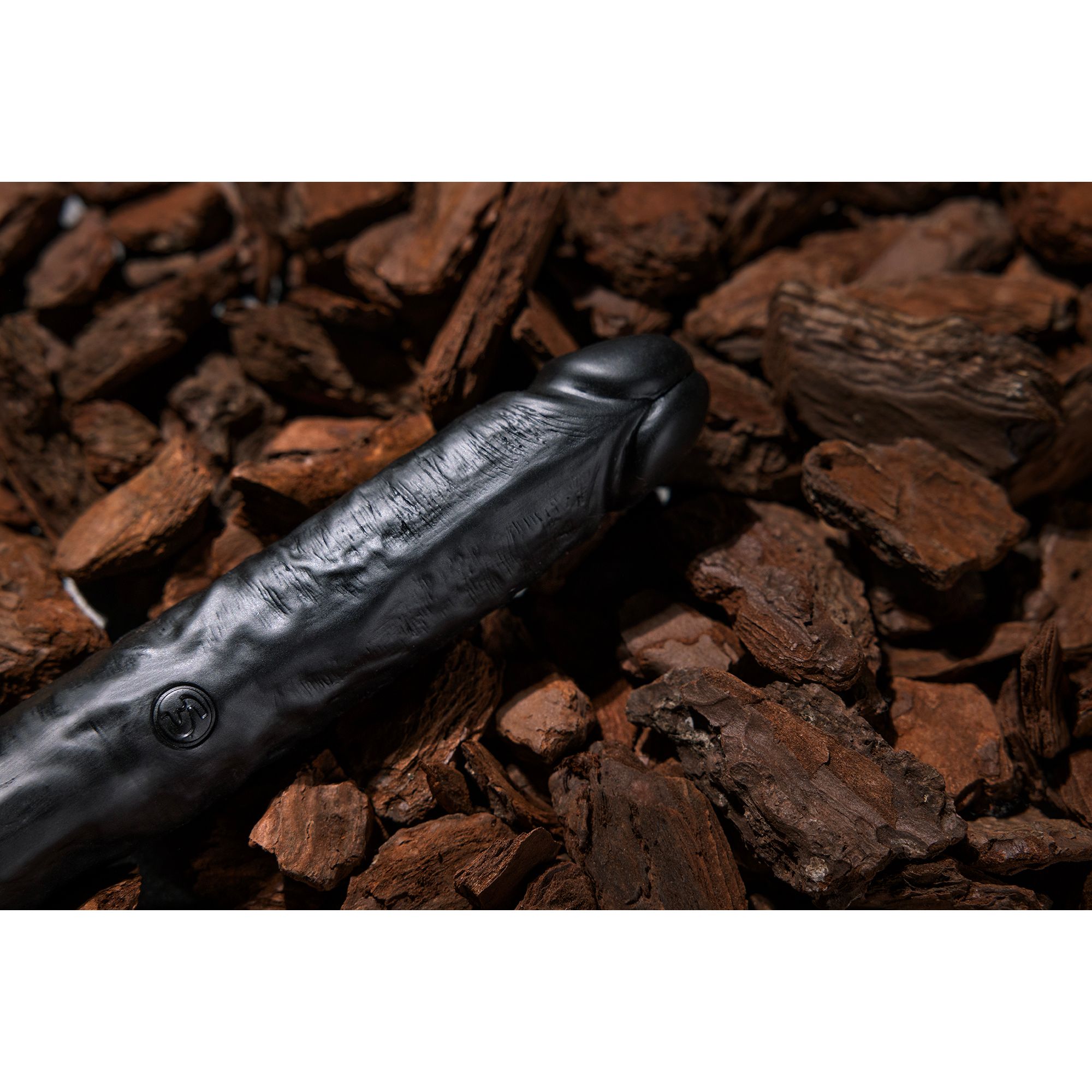 Realrock by shots Slim Double Ended Dong 12 / 30,5 cm - Zwart (8714273505606)