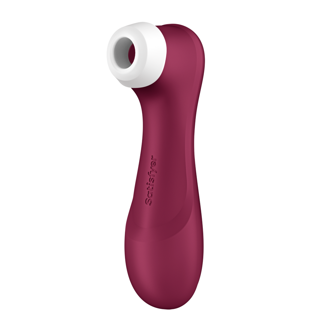 Satisfyer Pro 2 Generatie 3 - Double Air Pulse Vibrator - Liquid Air - Wijnrood (4061504051871)