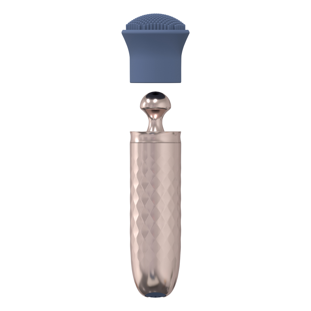 Loveline by shots Thrill - Verwisselbare Vibrator - Blauw (8714273043887)