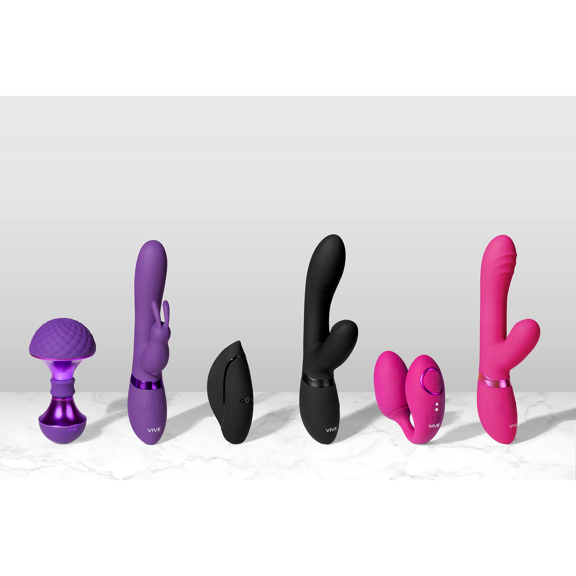 Vive by shots Kyra - Pulse Clitorale Rabbit - Zwart (8714273521798)