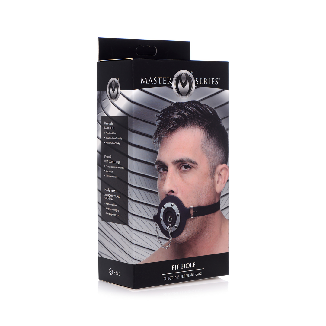 Xr brands Pie Hole - Siliconen Voeder Gag (848518035226)