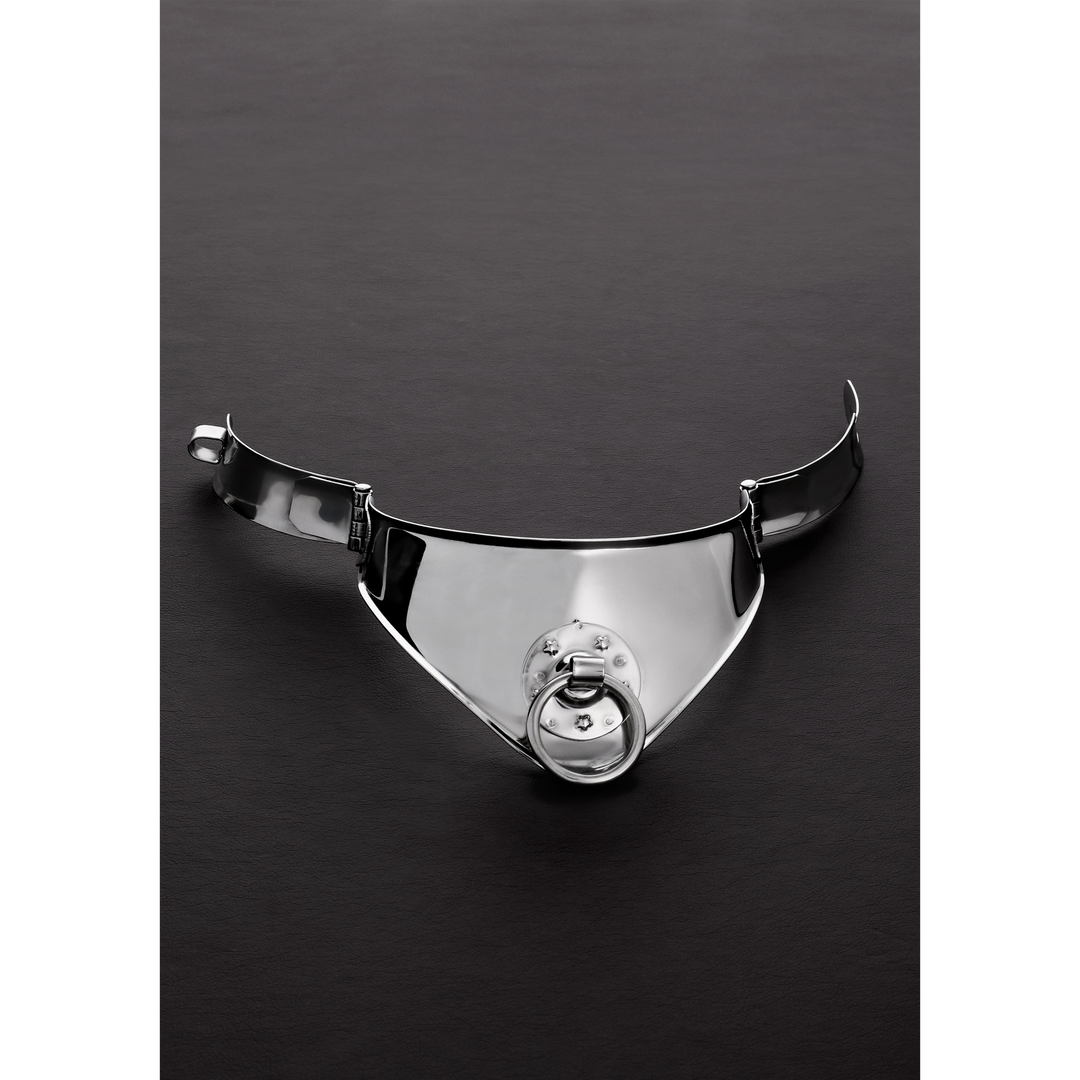 Steel by shots Cleopatra Collar met Ring - 15 / 38 cm (8714273783943)