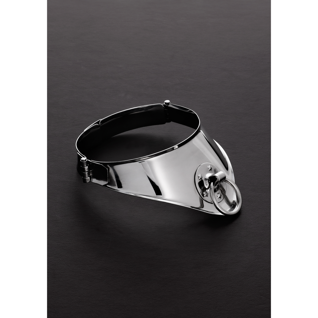 Steel by shots Cleopatra Collar met Ring - 15 / 38 cm (8714273783943)