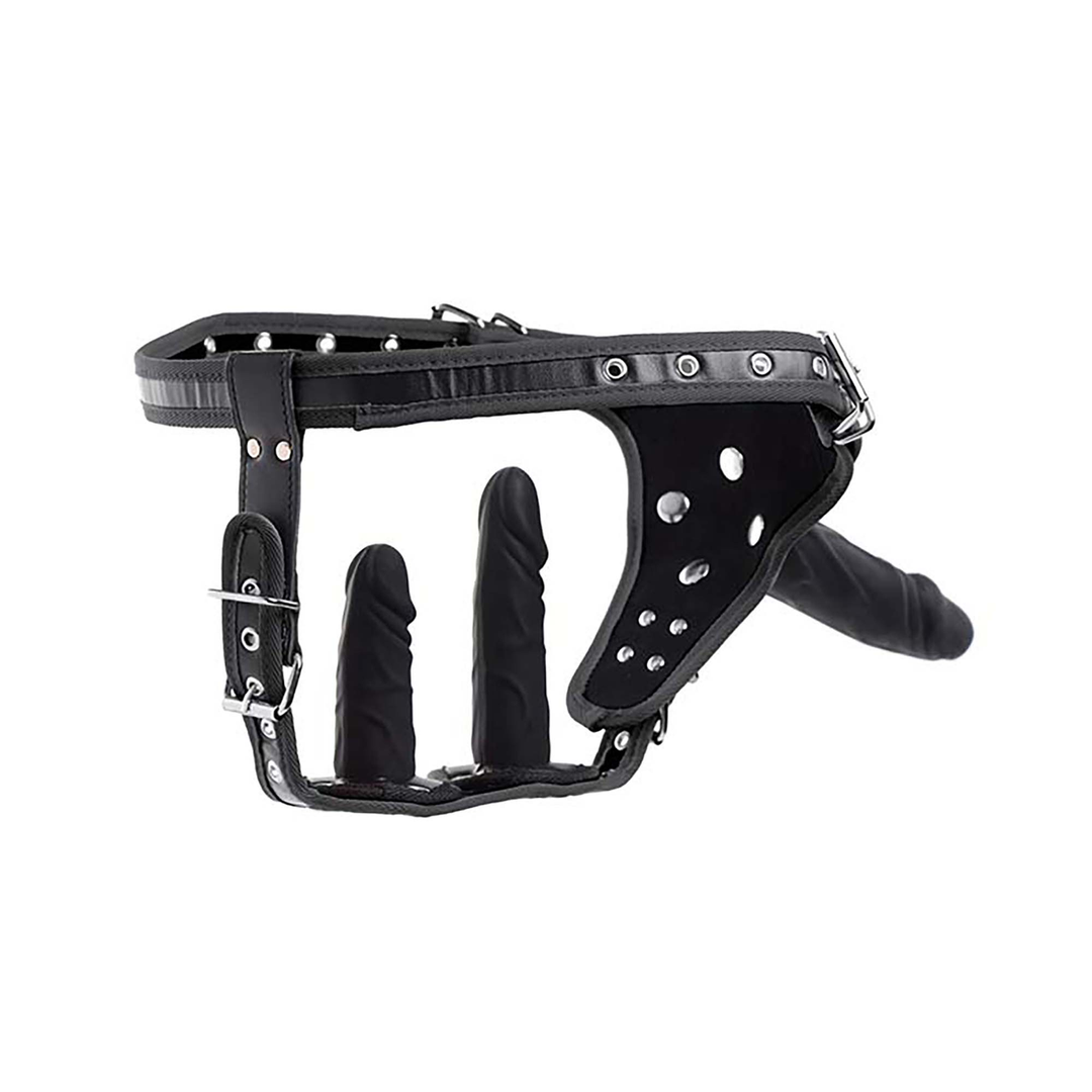 Xr brands Harnas met Double Penetration Strap-On (848518044976)