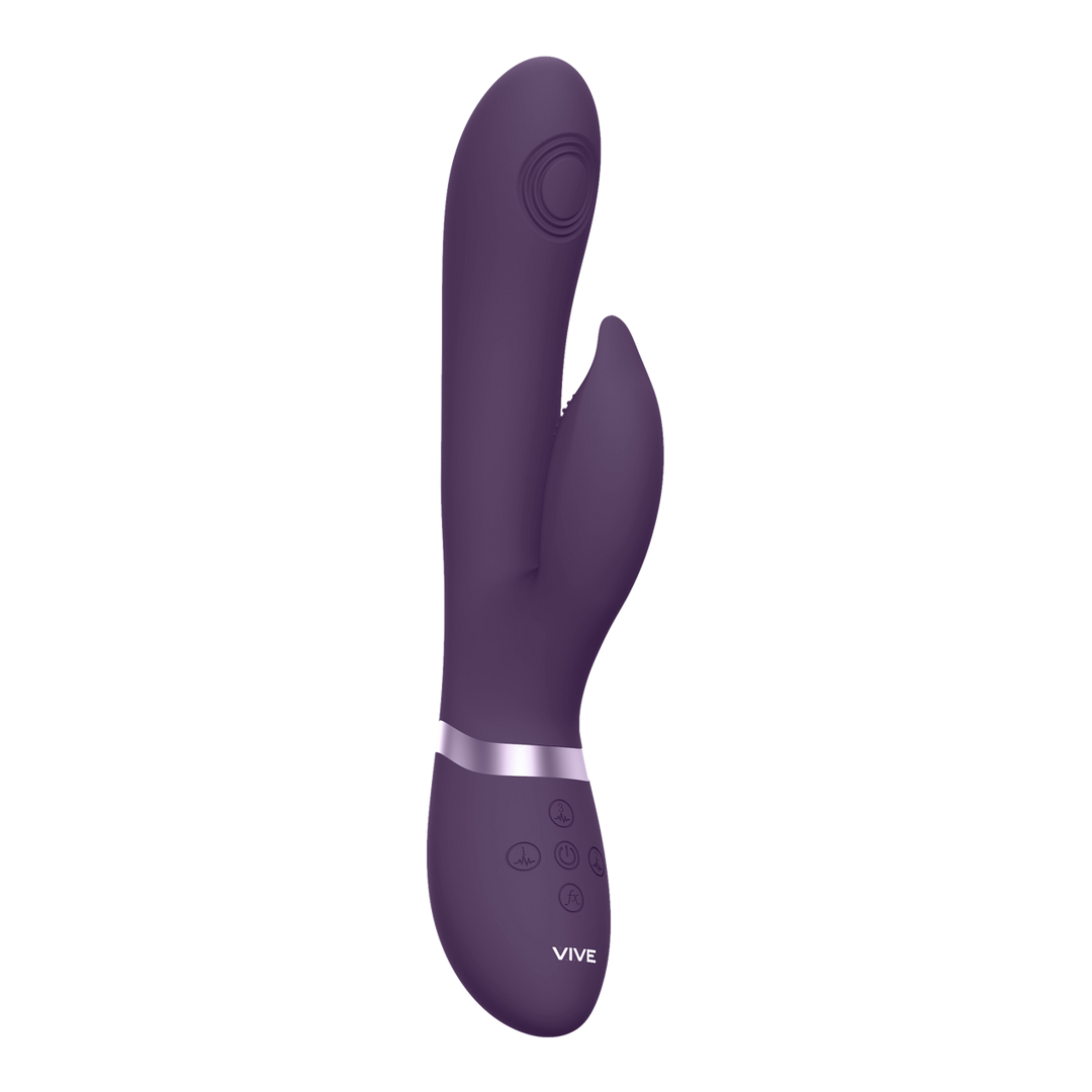 Vive by shots Aimi - Pulse Wave Vibrerende G-Spot Rabbit - Paars (7423522537558)