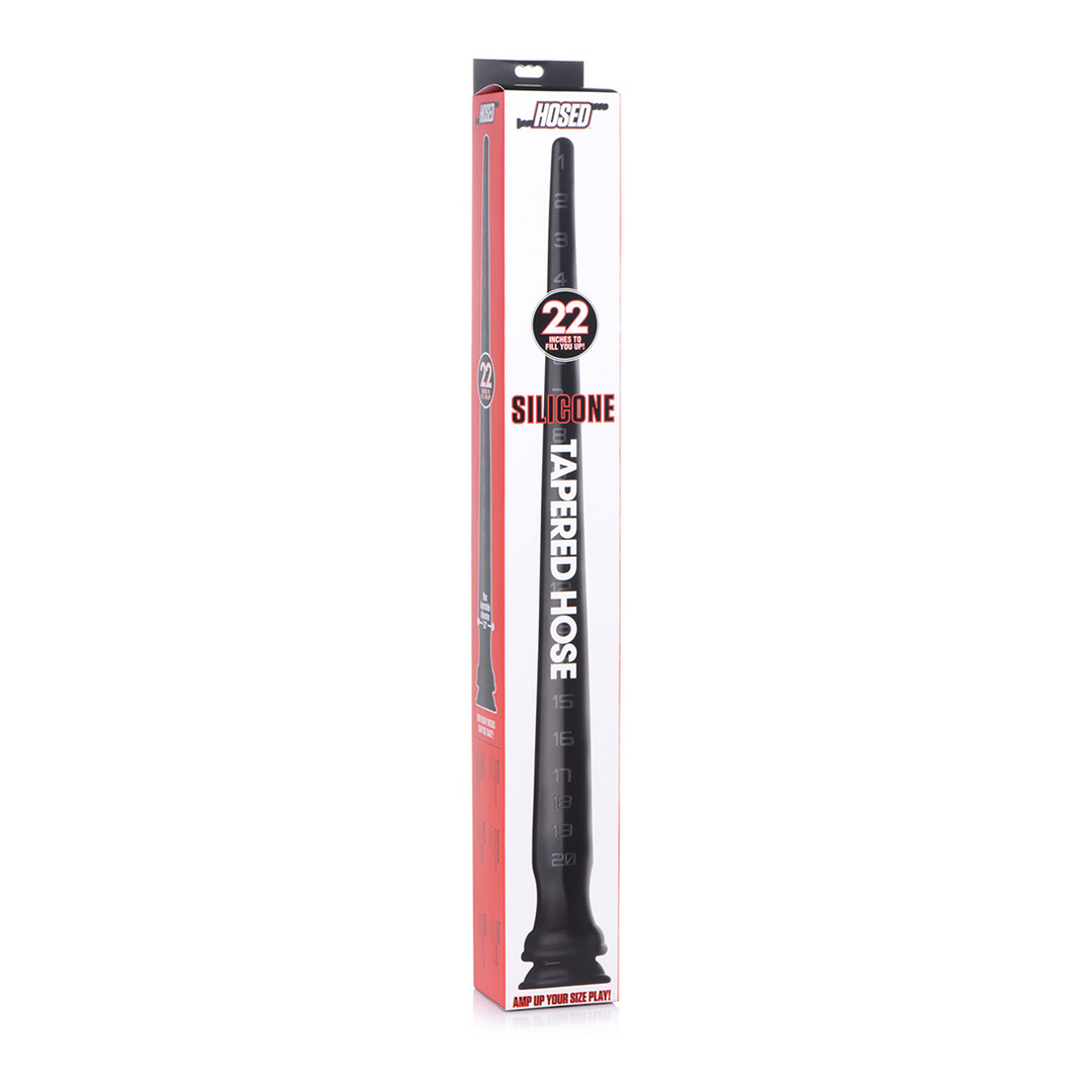 Xr brands Tapered Siliconen Slang met Structuur - 22 / 56 cm (848518039019)