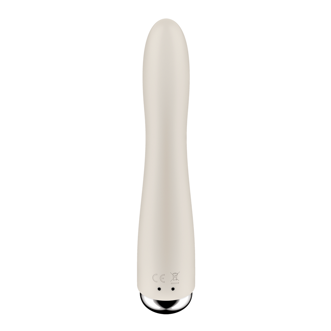 Satisfyer Spinning Vibe 1 - Rotating G-Spot Vibrator - Beige (4061504048710)