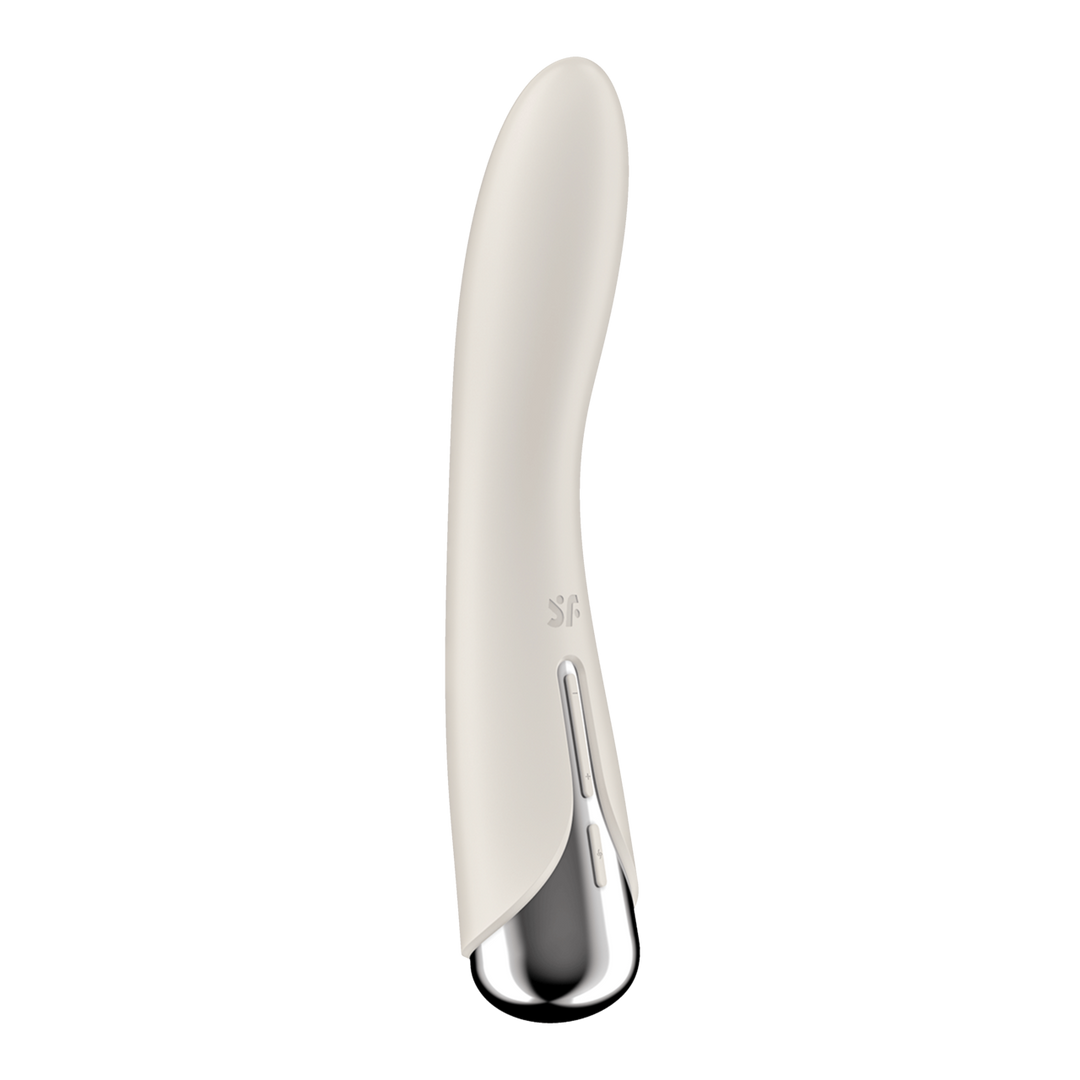 Satisfyer Spinning Vibe 1 - Rotating G-Spot Vibrator - Beige (4061504048710)