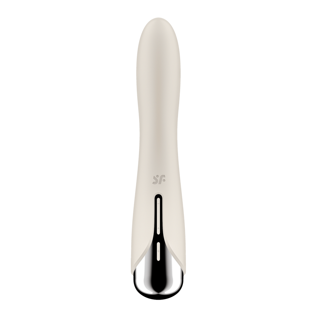 Satisfyer Spinning Vibe 1 - Rotating G-Spot Vibrator - Beige (4061504048710)