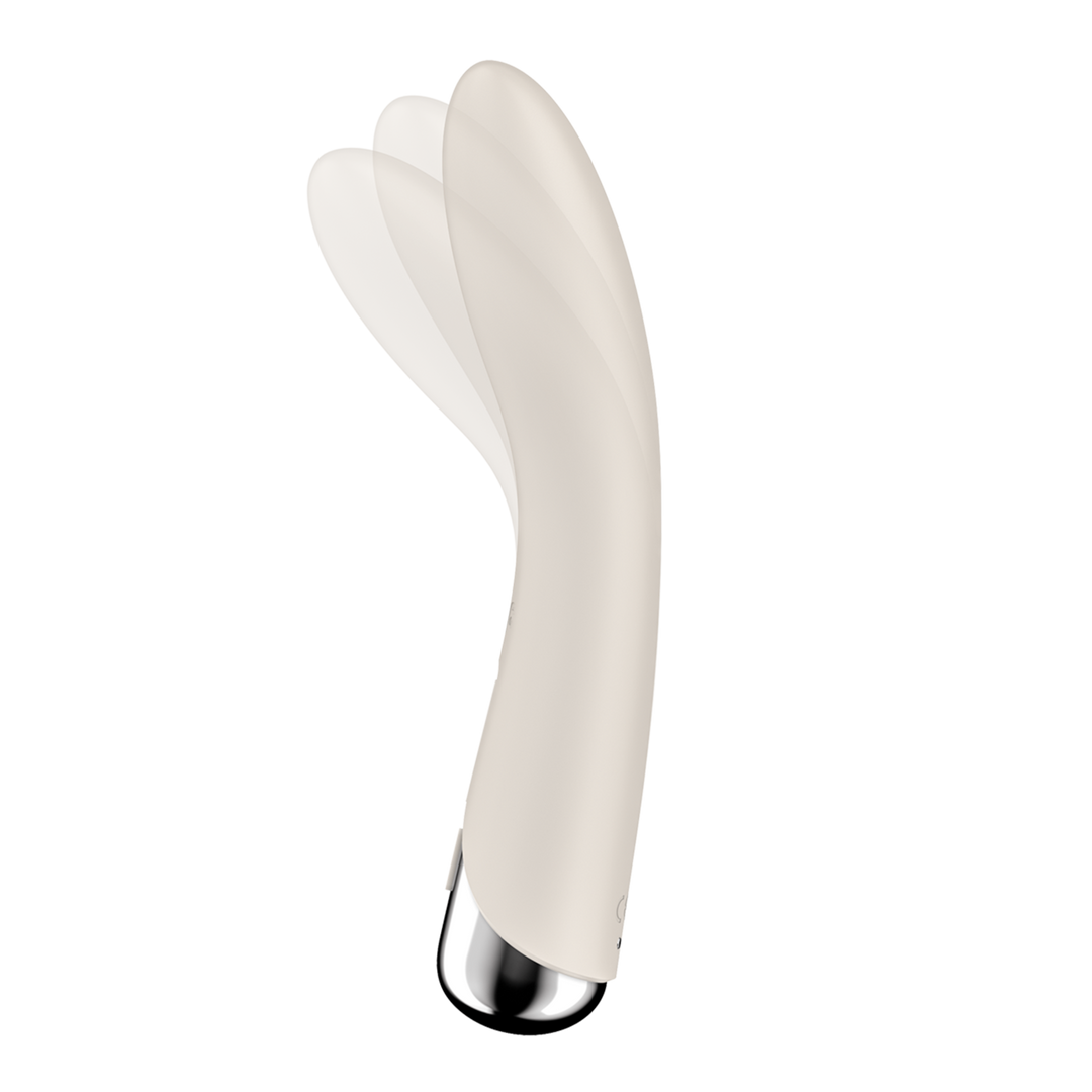 Satisfyer Spinning Vibe 1 - Rotating G-Spot Vibrator - Beige (4061504048710)